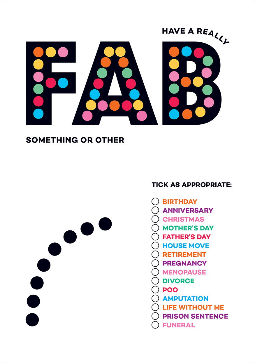 Wordies Card - FAB (Splimple)