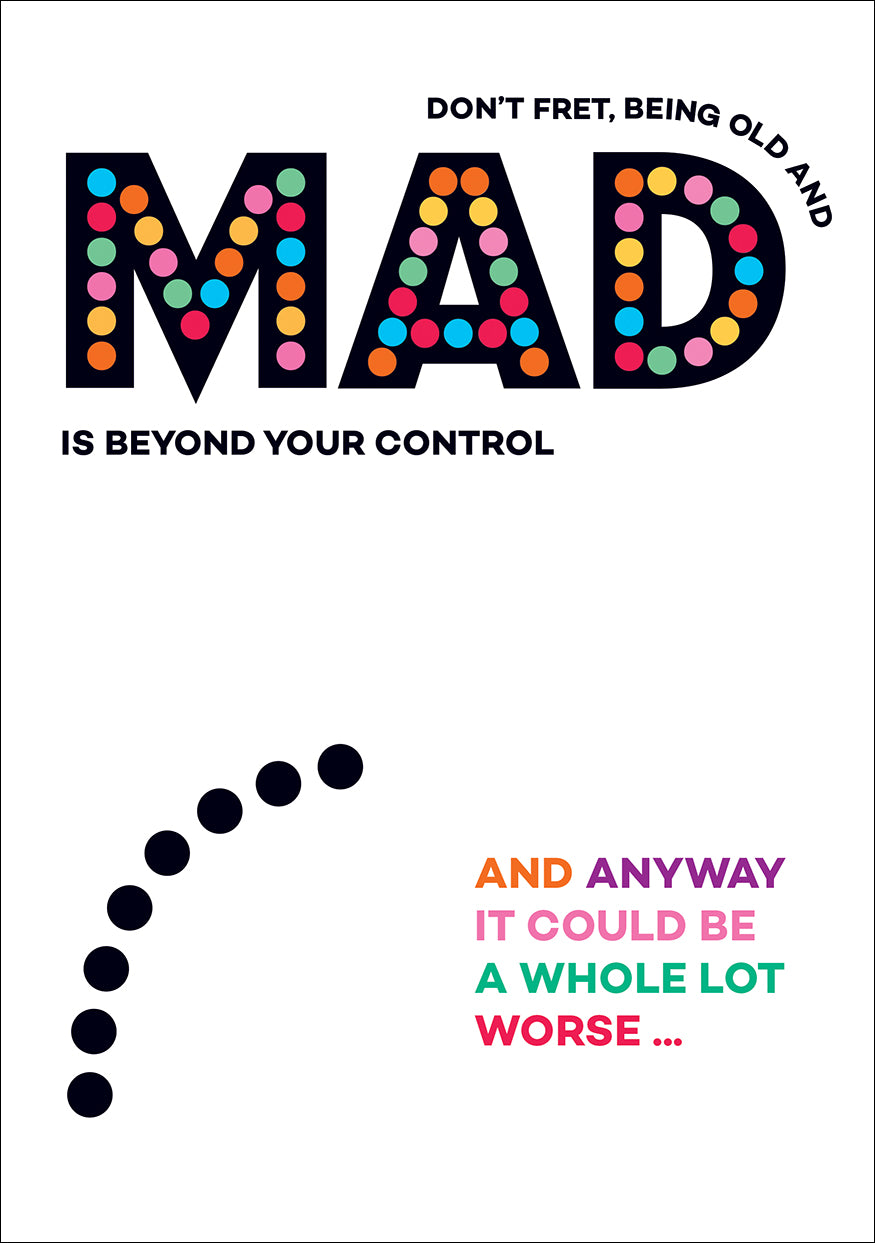 Wordies Card - MAD (Splimple)