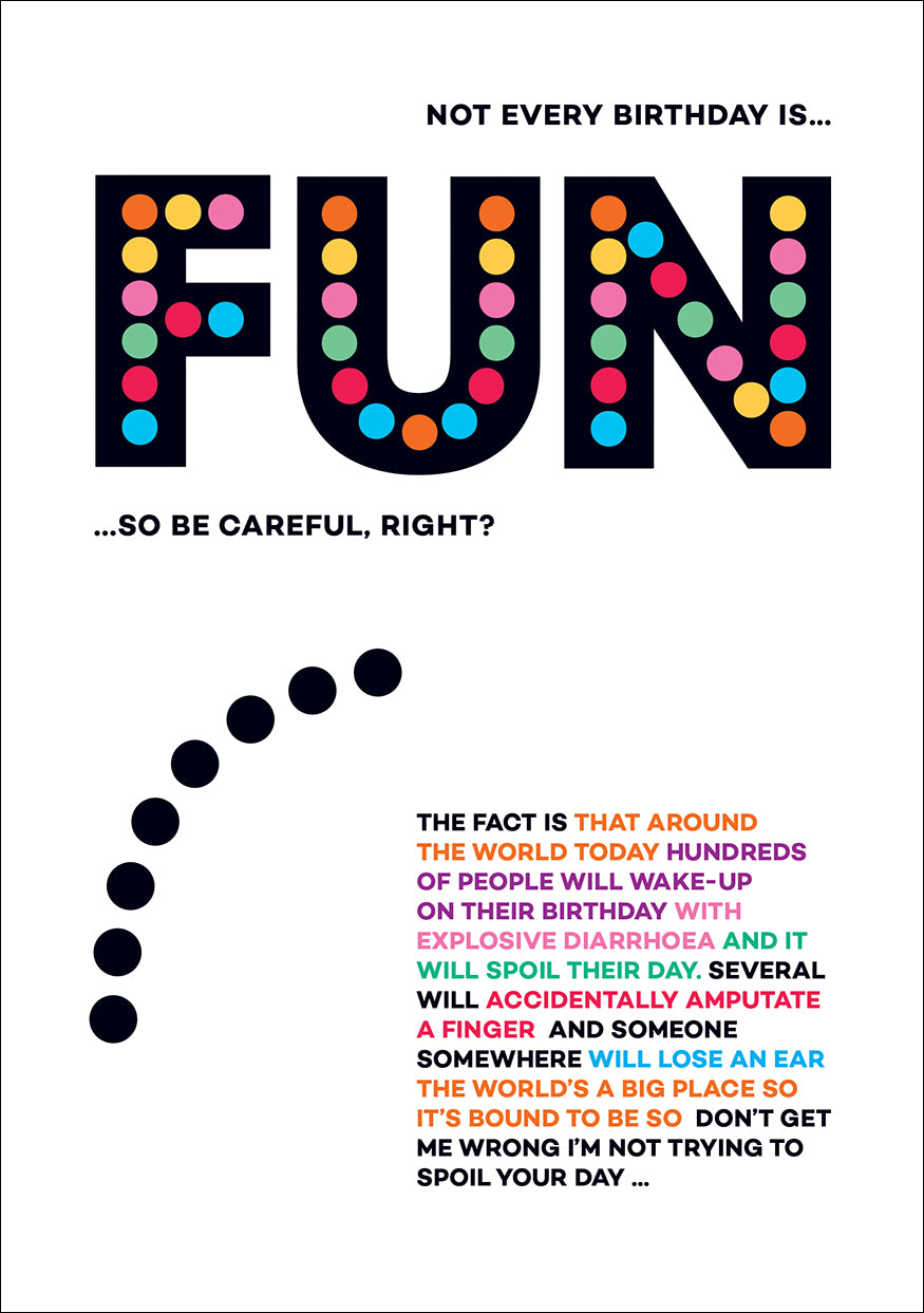 Wordies Card - FUN (Splimple)