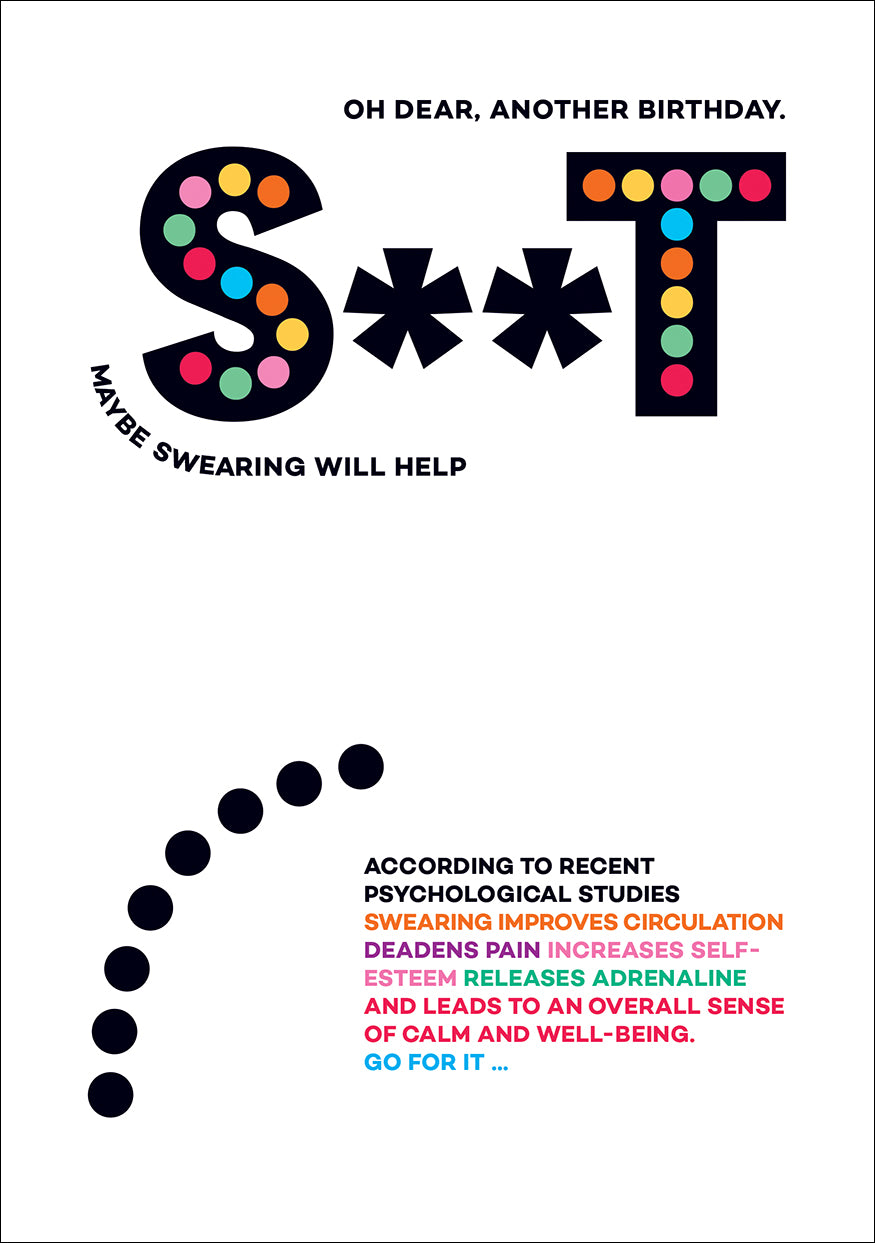 Wordies Card - S**T (Splimple)