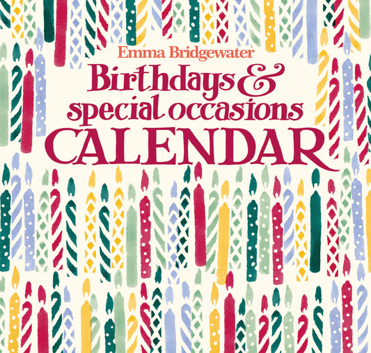 Emma Bridgewater Birthday Candles Midi Calendar 2027 (PFP)