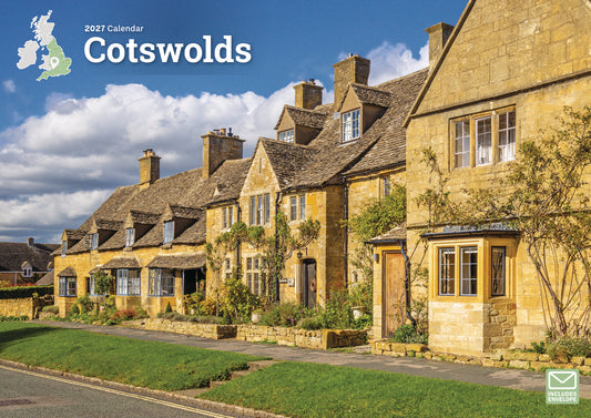 Cotswolds A4 Calendar 2027