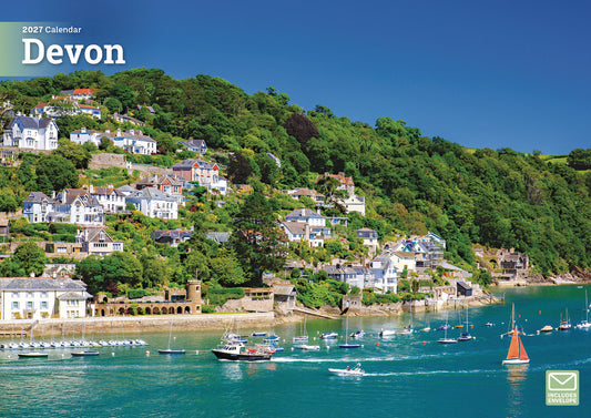 Devon A4 Calendar 2027
