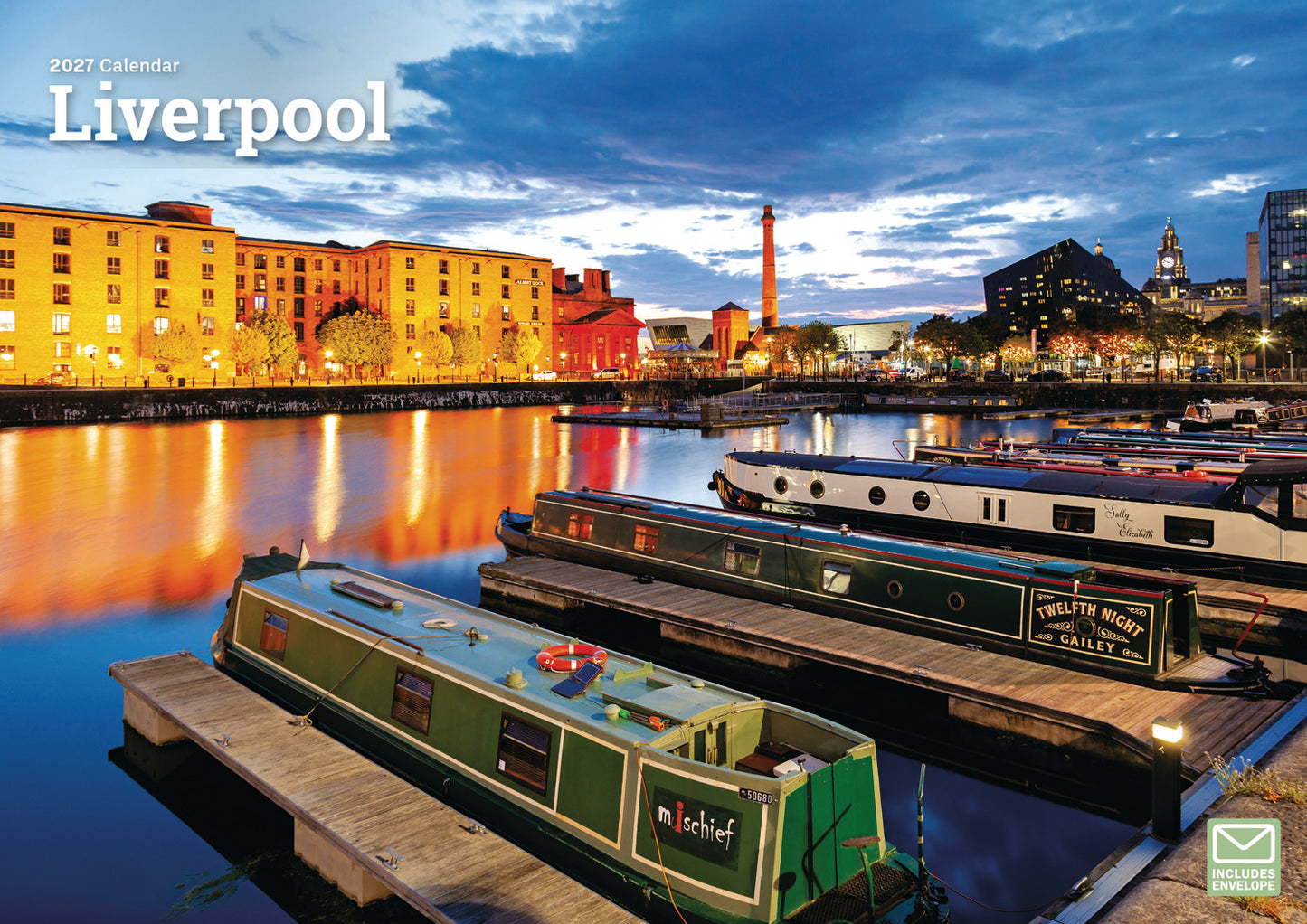 Liverpool A4 Calendar 2027