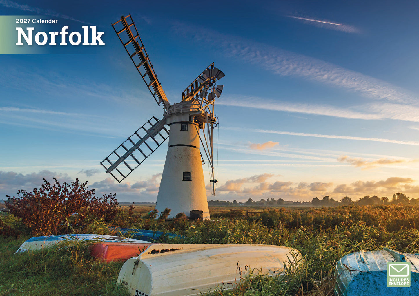 Norfolk A4 Calendar 2027