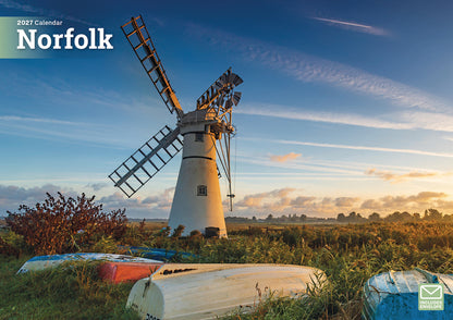 Norfolk A4 Calendar 2027