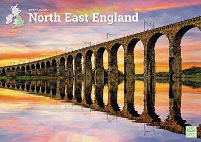 North East England A4 Calendar 2027