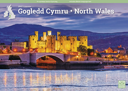 North Wales A4 Calendar 2027