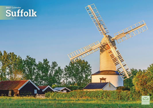 Suffolk A4 Calendar 2027