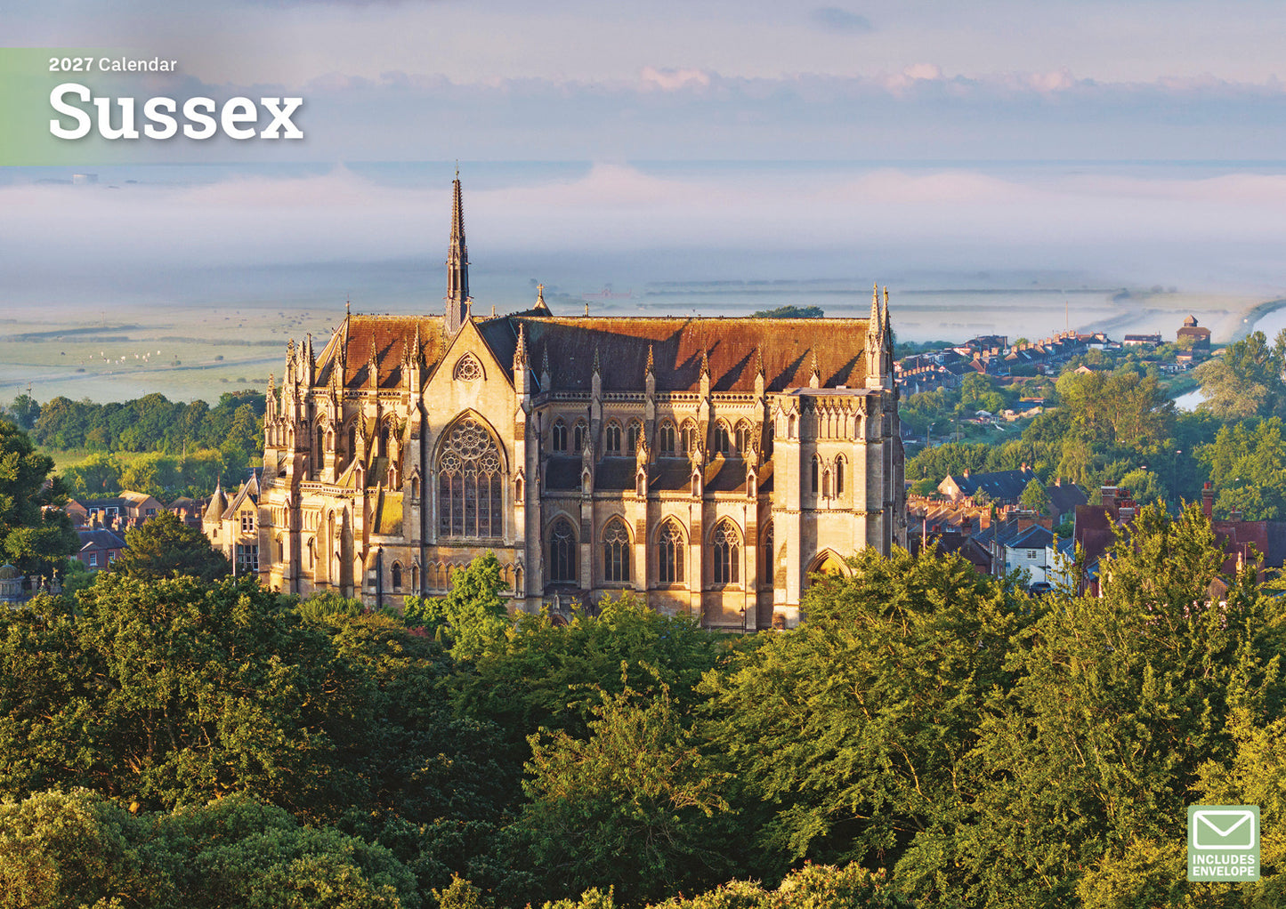 Sussex A4 Calendar 2027