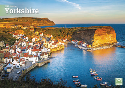 Yorkshire A4 Calendar 2027