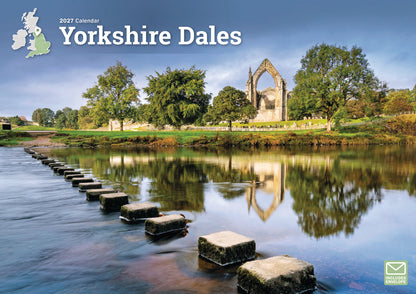 Yorkshire Dales A4 Calendar 2027