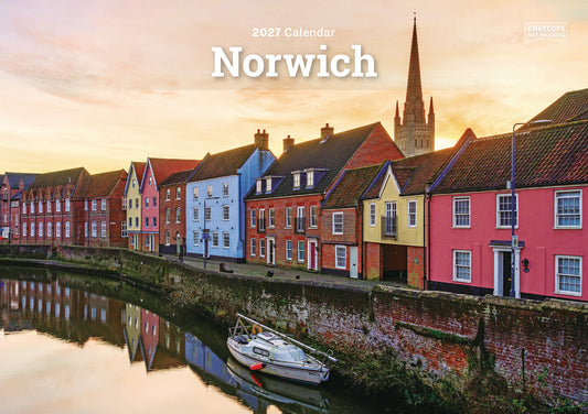 Norwich A5 Calendar 2027