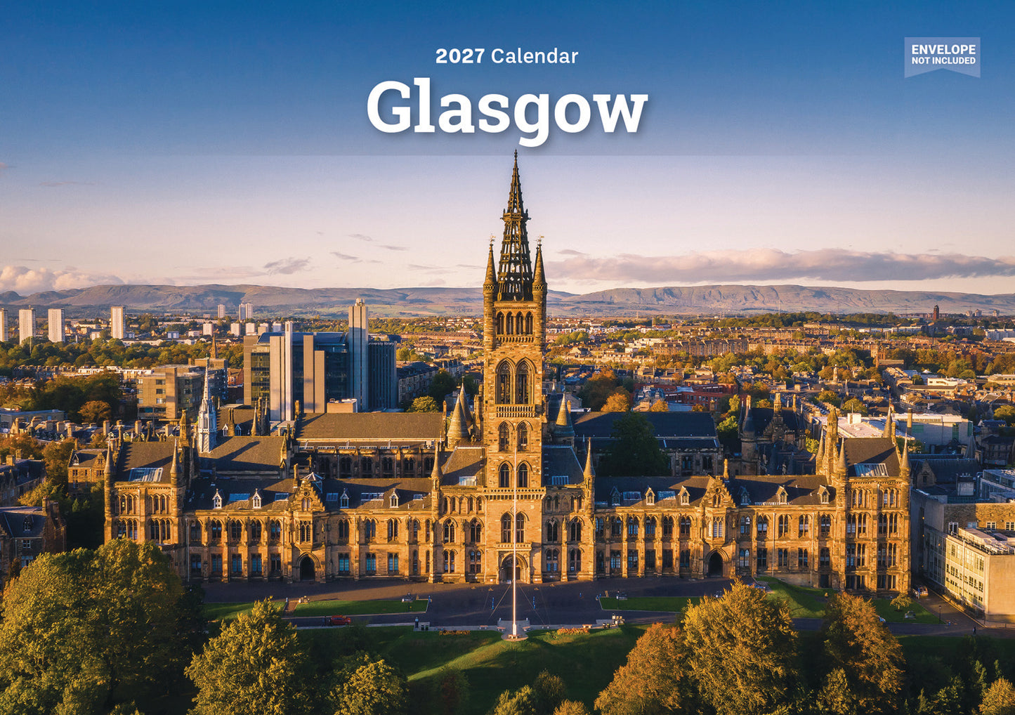 Glasgow A5 Calendar 2027