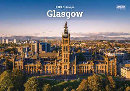 Glasgow A5 Calendar 2027