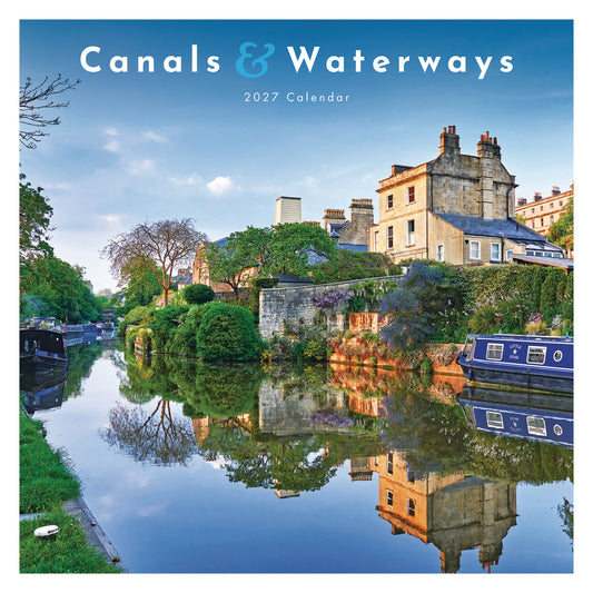 Canals & Waterways Wall Calendar 2027