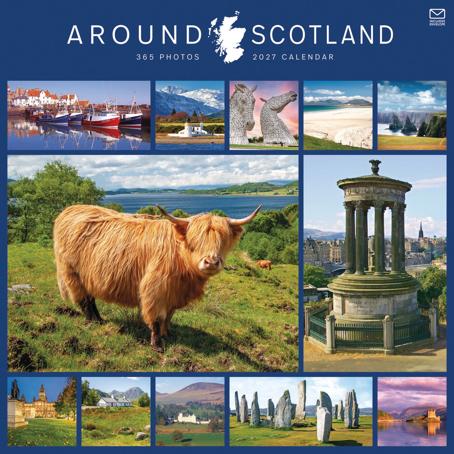 Around Scotland Wall Calendar 2027