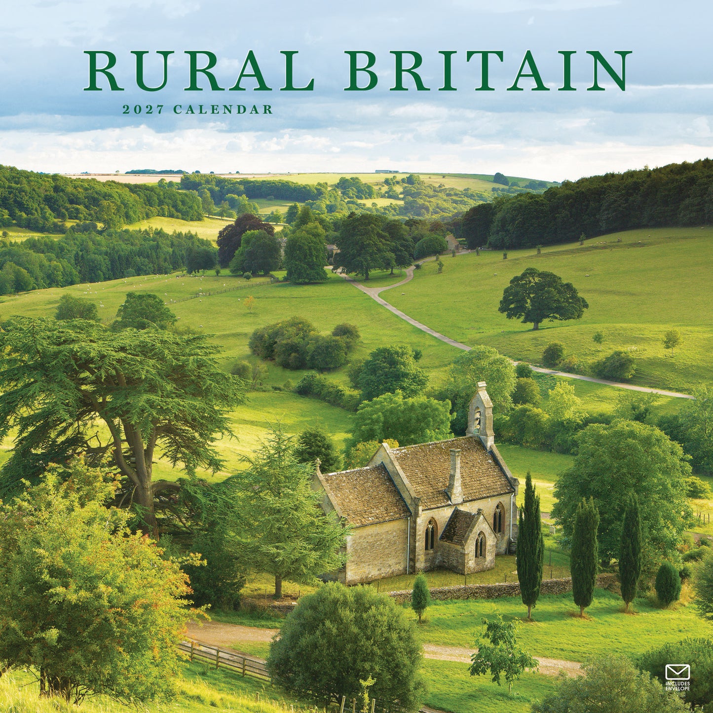 Rural Britain Wall Calendar 2027