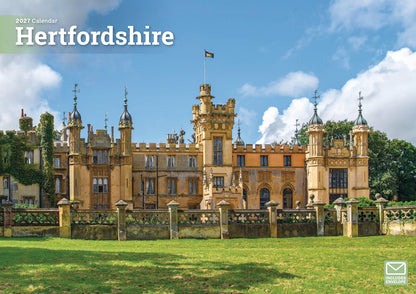 Hertfordshire A4 Calendar 2027