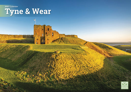 Tyne & Wear A4 Calendar 2027