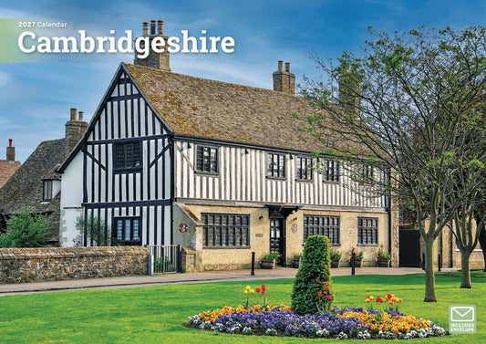 Cambridgeshire A4 Calendar 2027