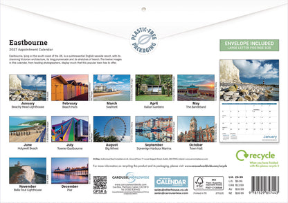 Eastbourne A4 Calendar 2027
