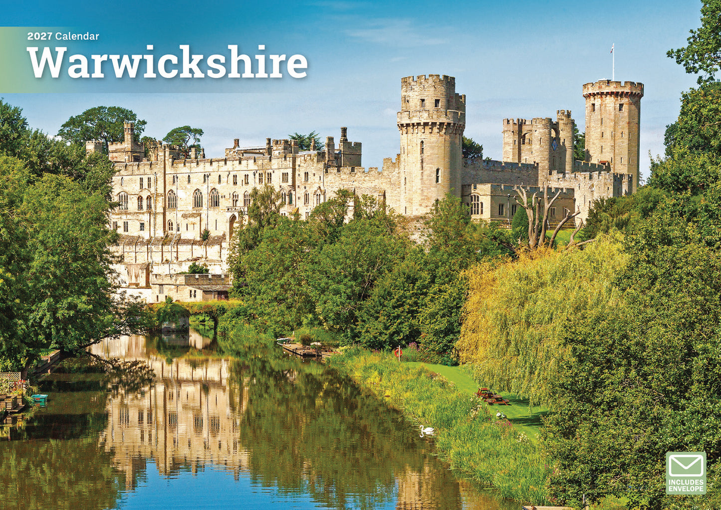 Warwickshire A4 Calendar 2027