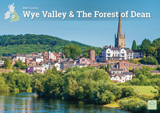 Wye Valley & The Forest of Dean A4 Calendar 2027