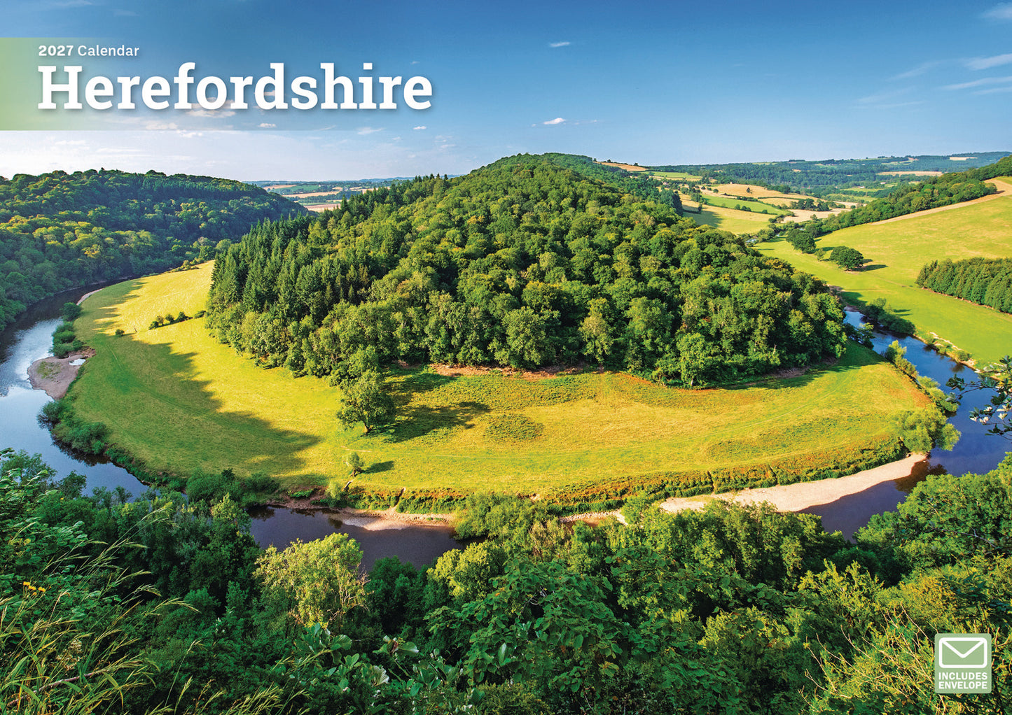 Herefordshire A4 Calendar 2027