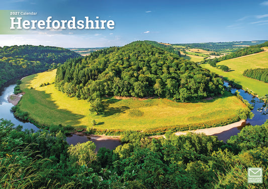 Herefordshire A4 Calendar 2027