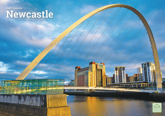 Newcastle A4 Calendar 2027
