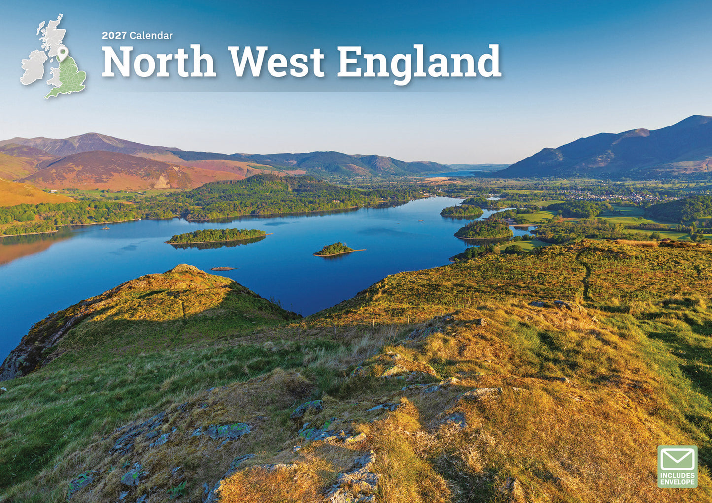 North West England A4 Calendar 2027
