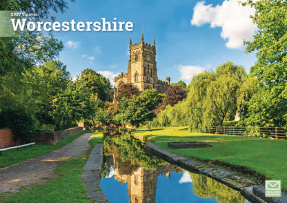 Worcestershire A4 Calendar 2027