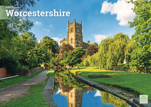 Worcestershire A4 Calendar 2027