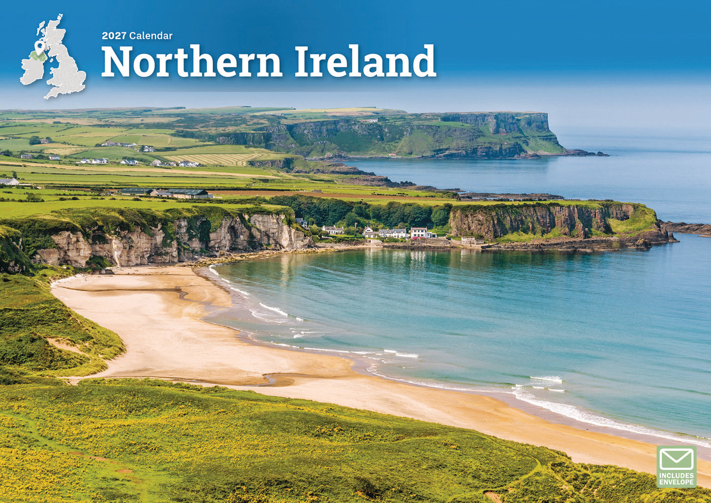 Northern Ireland A4 Calendar 2027
