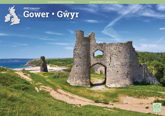 Gower A4 Calendar 2027