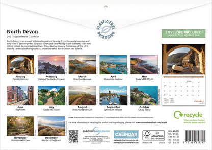 North Devon A4 Calendar 2027