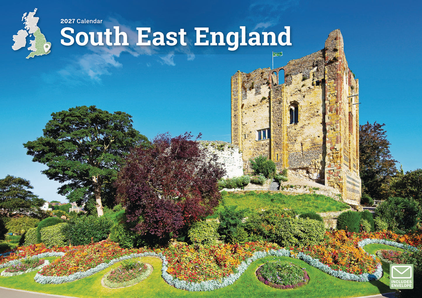 South East England A4 Calendar 2027