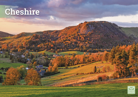 Cheshire A4 Calendar 2027