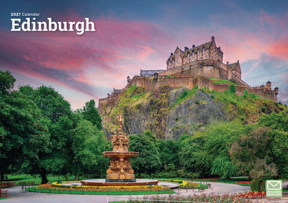 Edinburgh A4 Calendar 2027