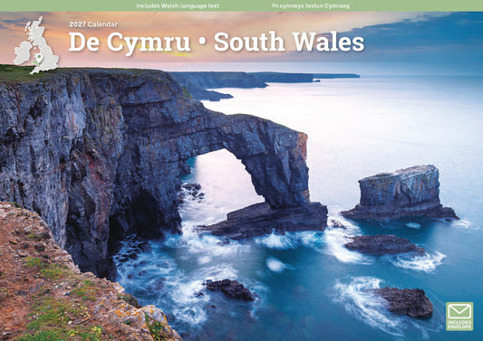 South Wales A4 Calendar 2027