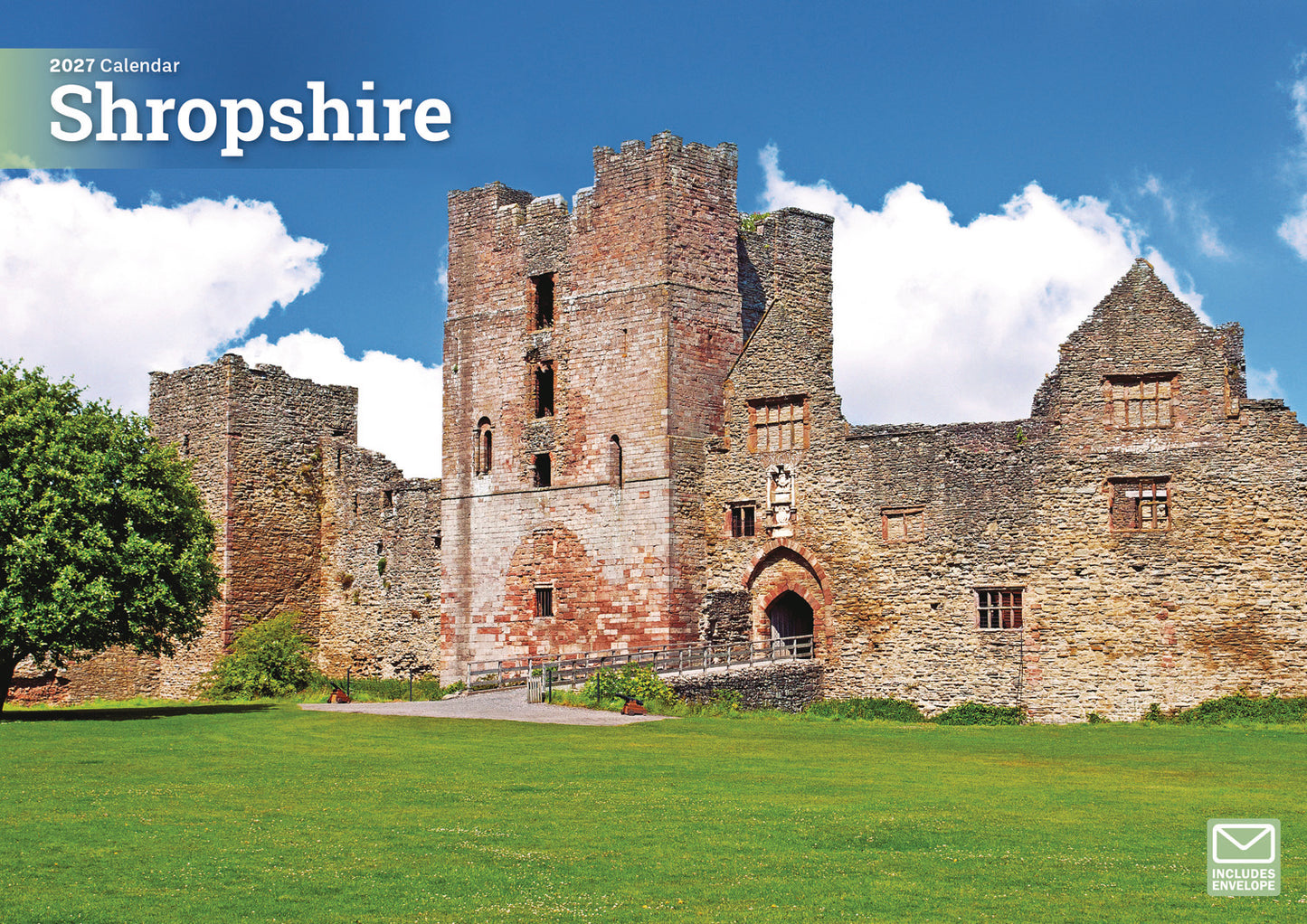 Shropshire A4 Calendar 2027
