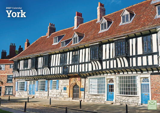 York A4 Calendar 2027
