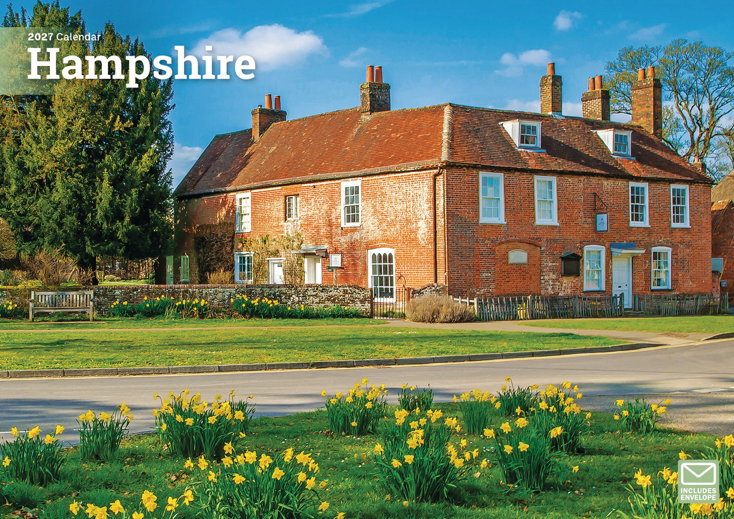 Hampshire A4 Calendar 2027