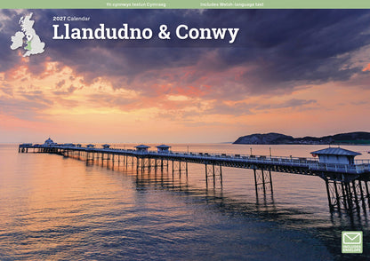 Llandudno and Conwy A4 Calendar 2027