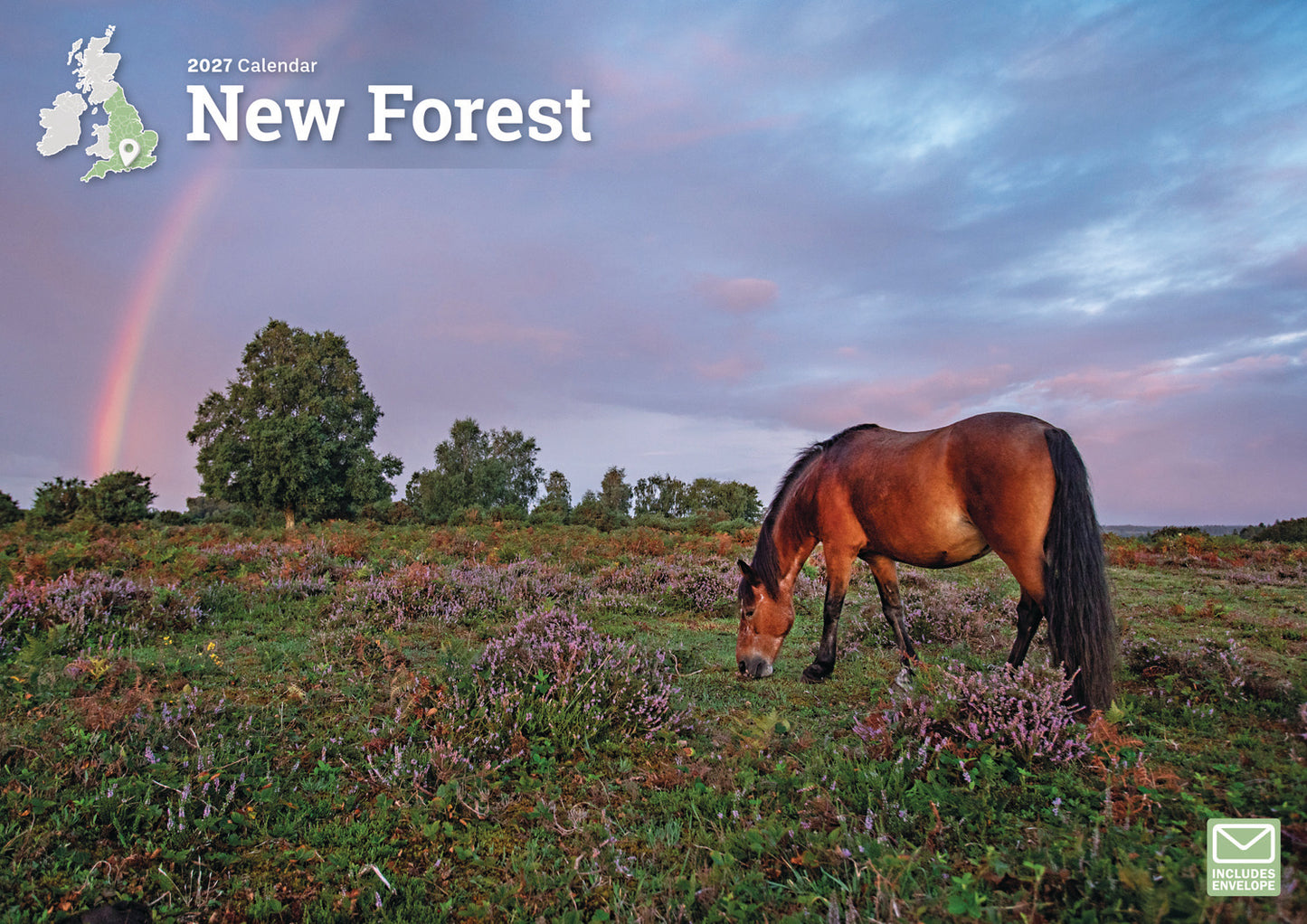 New Forest A4 Calendar 2027