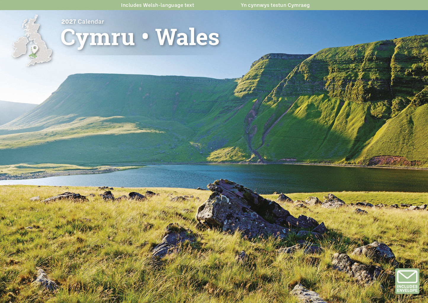 Wales A4 Calendar 2027