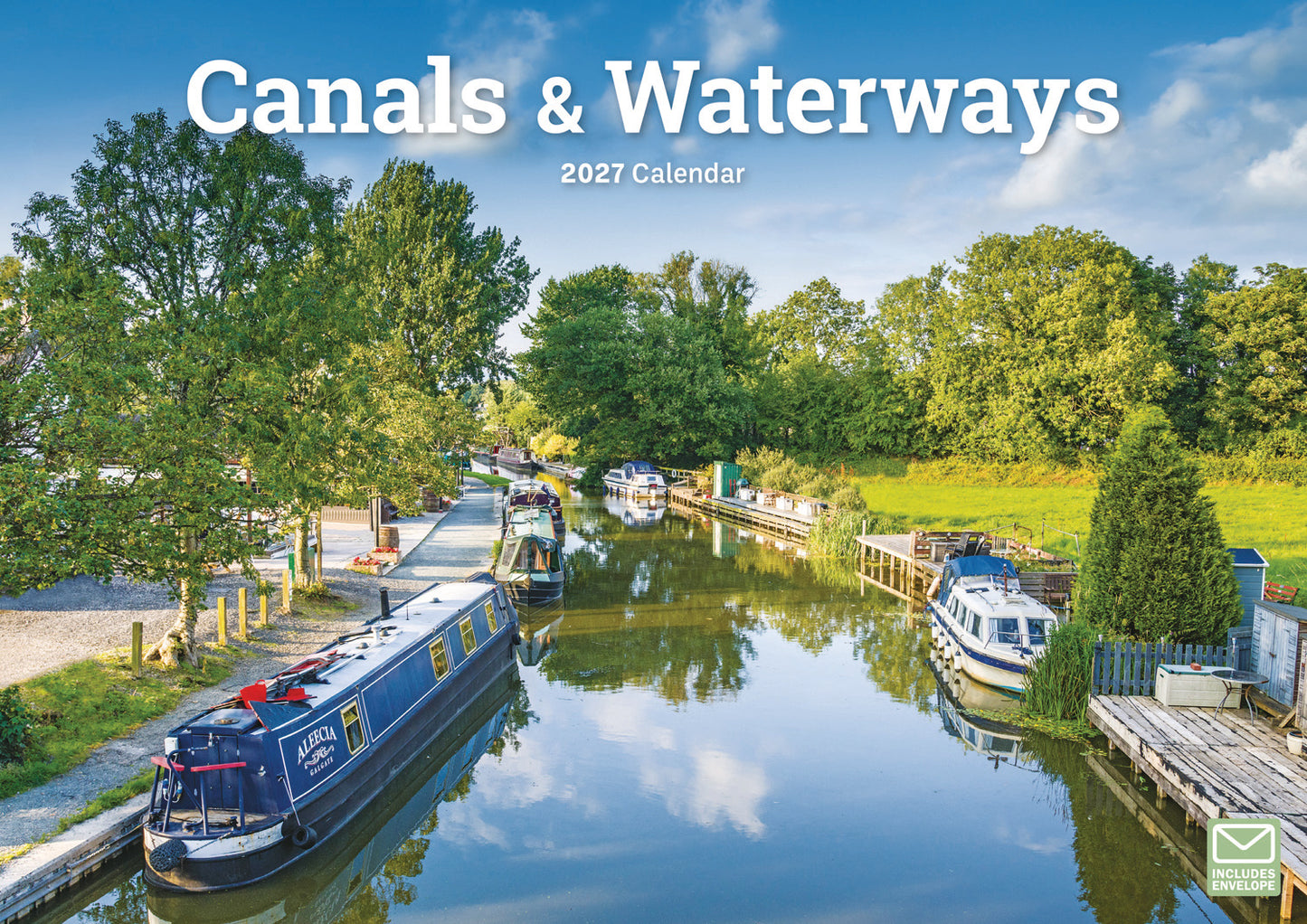 Canals & Waterways A4 Calendar 2027