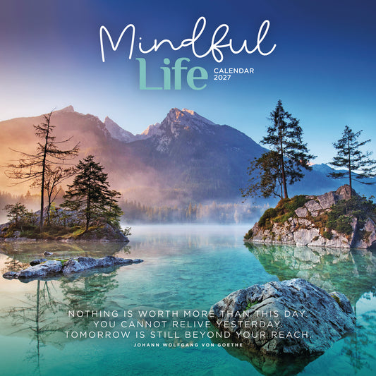 Mindful Life Wall Calendar 2027