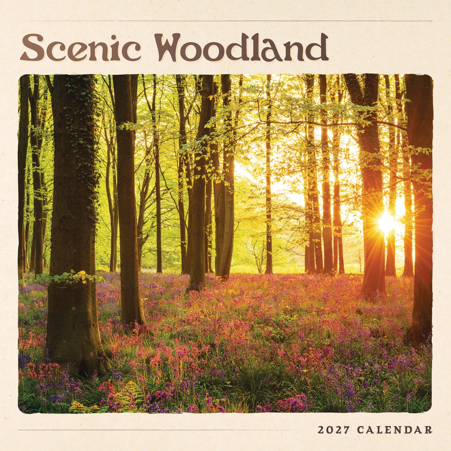 Scenic Woodland Wall Calendar 2027